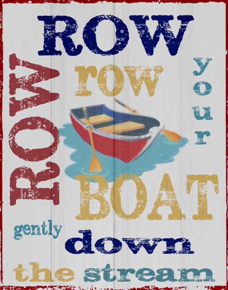 Row Row art print by Taylor Greene for $57.95 CAD