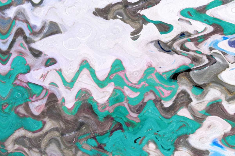 Blue Waves art print by Taylor Greene for $57.95 CAD