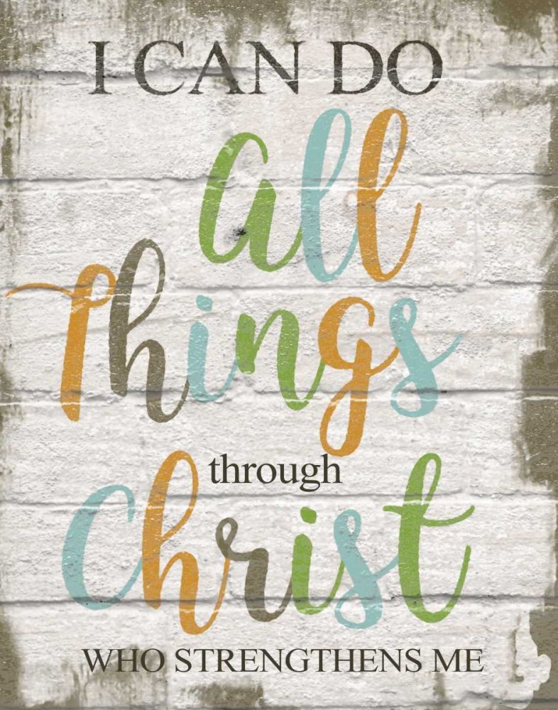 I Can Do All art print by Taylor Greene for $57.95 CAD
