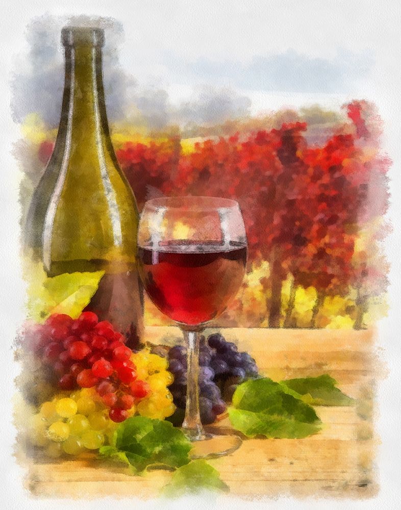 Wine II art print by Taylor Greene for $57.95 CAD