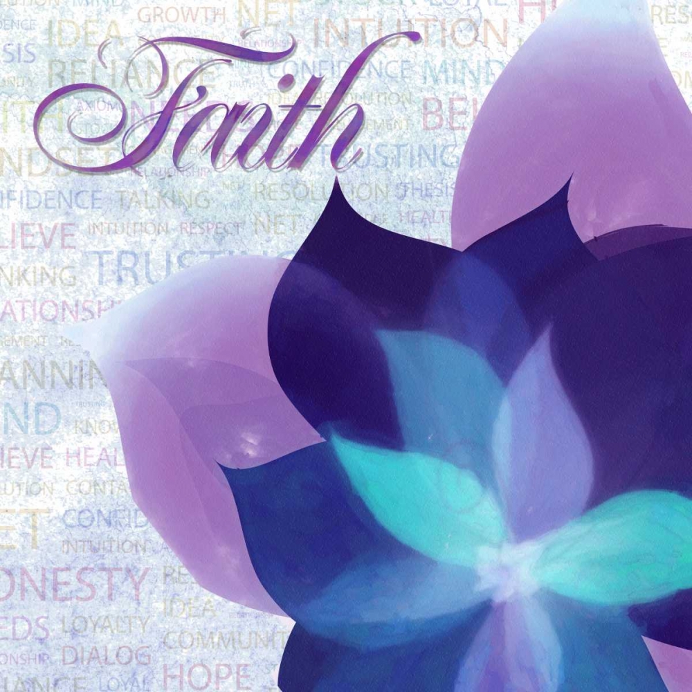 Watercolor Faith art print by Taylor Greene for $57.95 CAD
