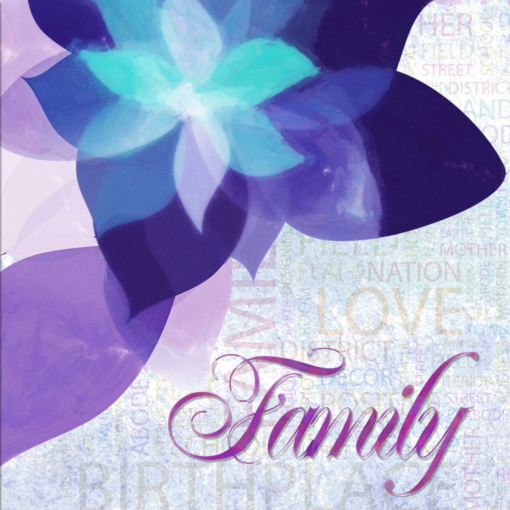 Watercolor Family art print by Taylor Greene for $57.95 CAD
