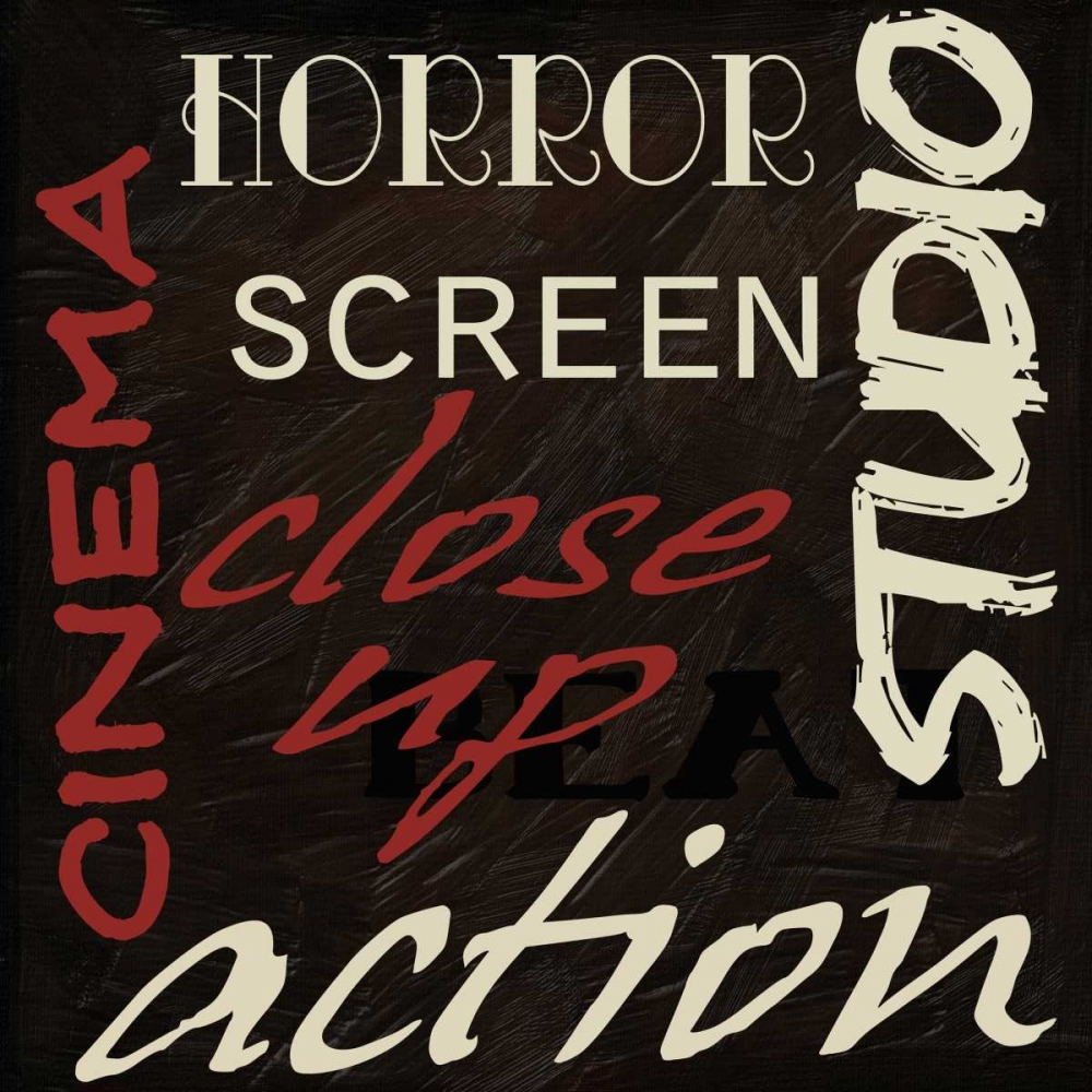 LIGHTS CAMERA ACTION_CLOSEUP art print by Taylor Greene for $57.95 CAD
