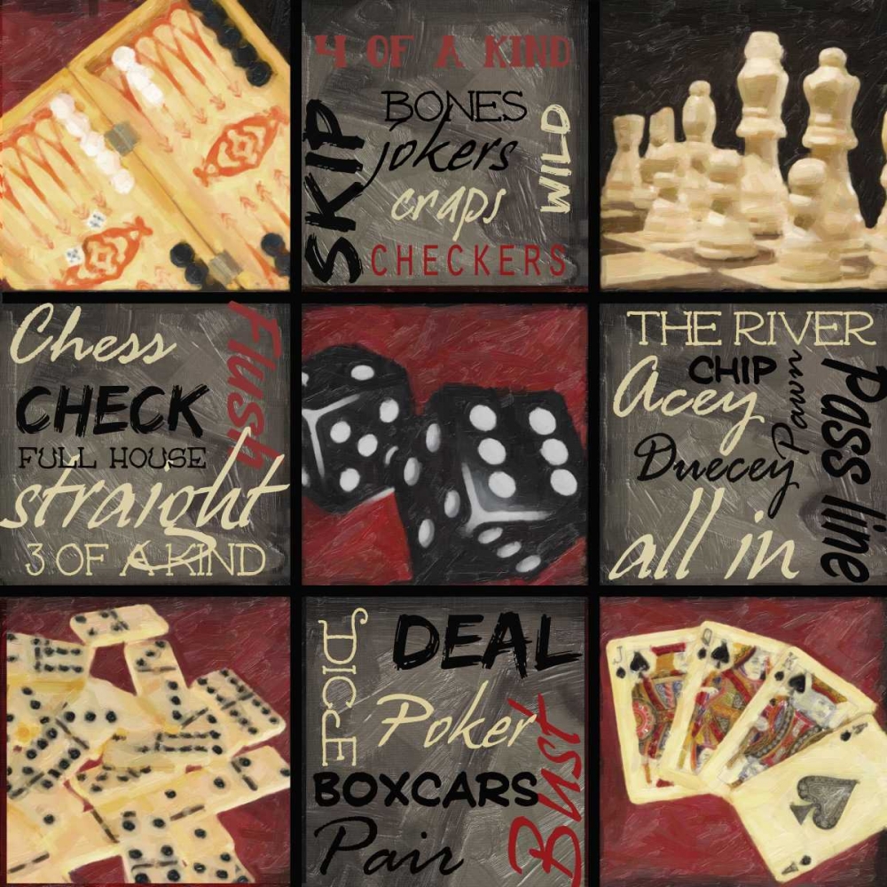 CLASSIC GAMES A art print by Taylor Greene for $57.95 CAD