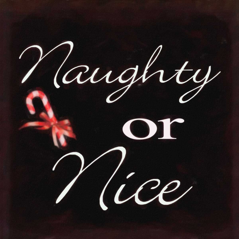 Naughty Or Nice art print by Taylor Greene for $57.95 CAD