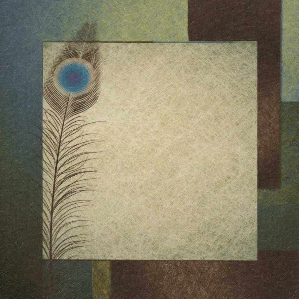 Peacock Border art print by Taylor Greene for $57.95 CAD