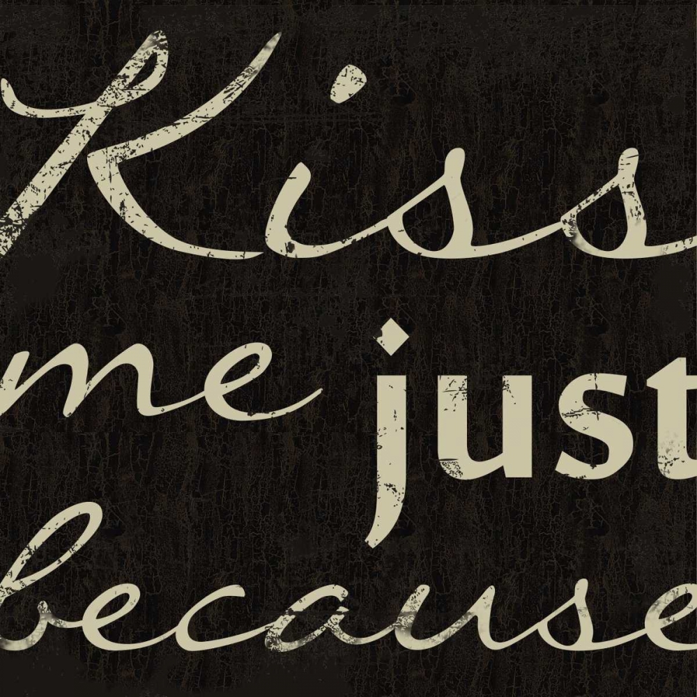 KISS ME art print by Taylor Greene for $57.95 CAD