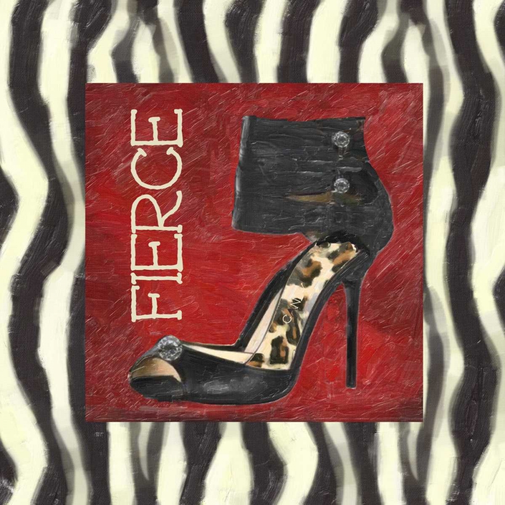 FIERCE SHOE A1 art print by Taylor Greene for $57.95 CAD