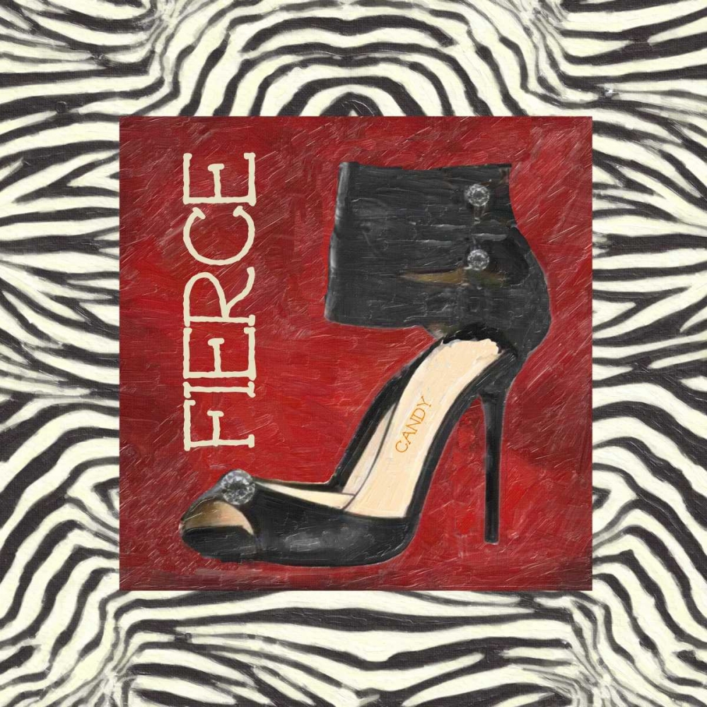 FIERCE SHOE A2 art print by Taylor Greene for $57.95 CAD