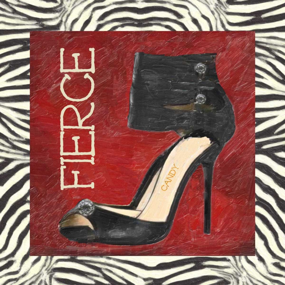 FIERCE SHOE A3 art print by Taylor Greene for $57.95 CAD