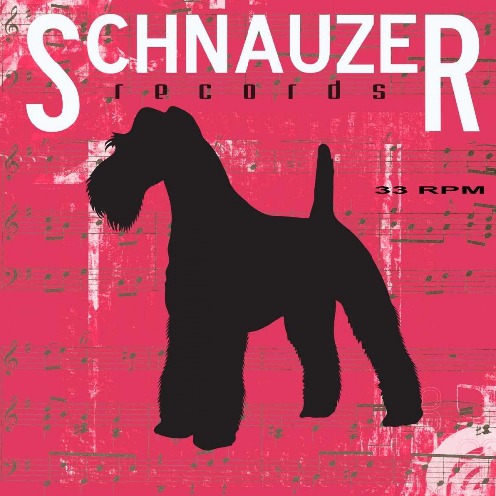 Schnauzer art print by Taylor Greene for $57.95 CAD