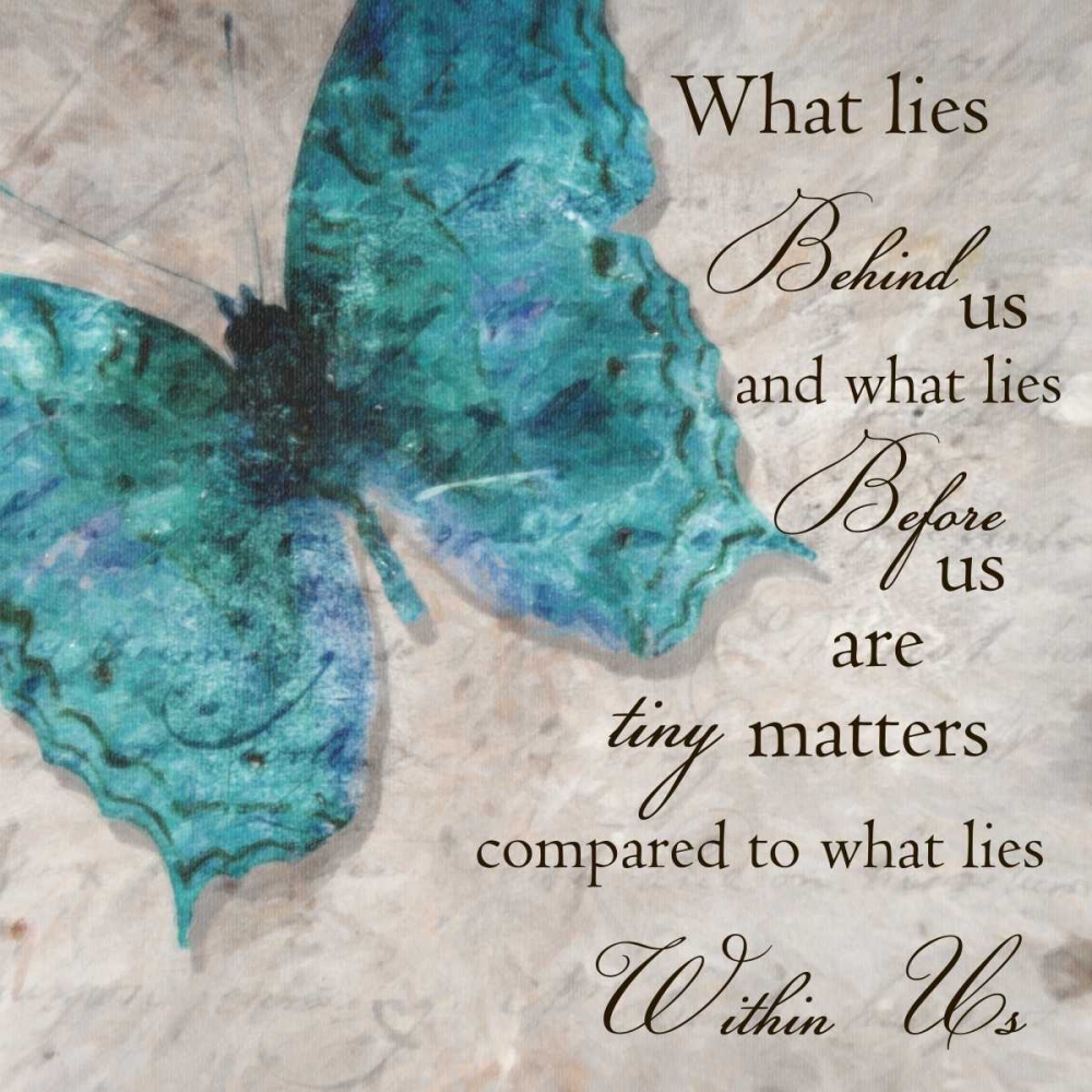 Blue Butterfly I art print by Taylor Greene for $57.95 CAD