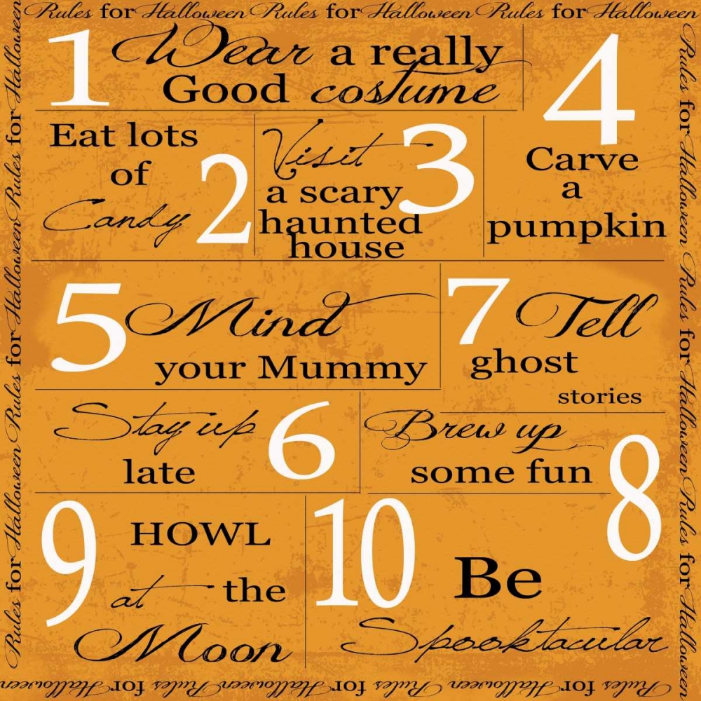OCTOBER- HALLOWEEN art print by Taylor Greene for $57.95 CAD