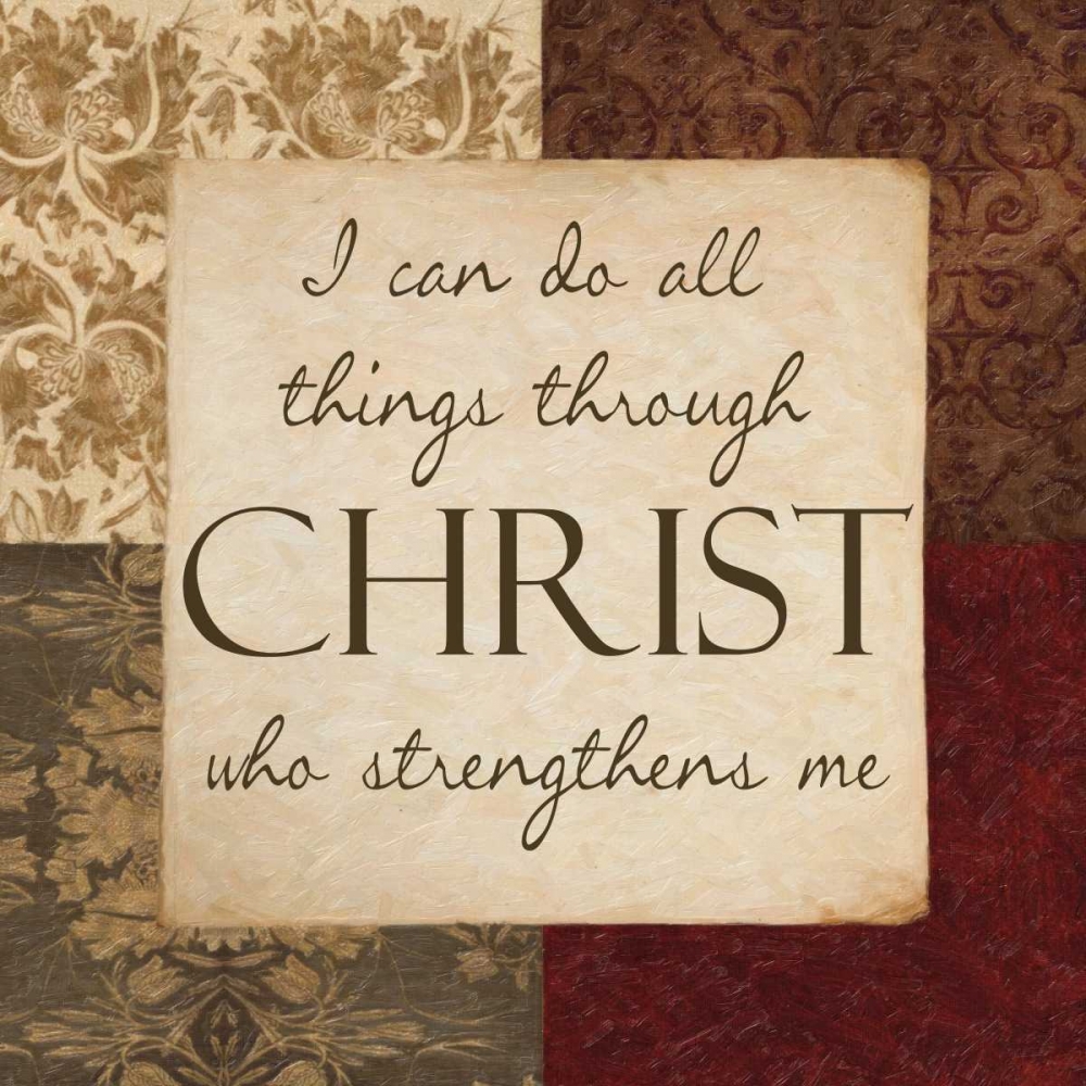 I CAN DO ALL THINGS art print by Taylor Greene for $57.95 CAD
