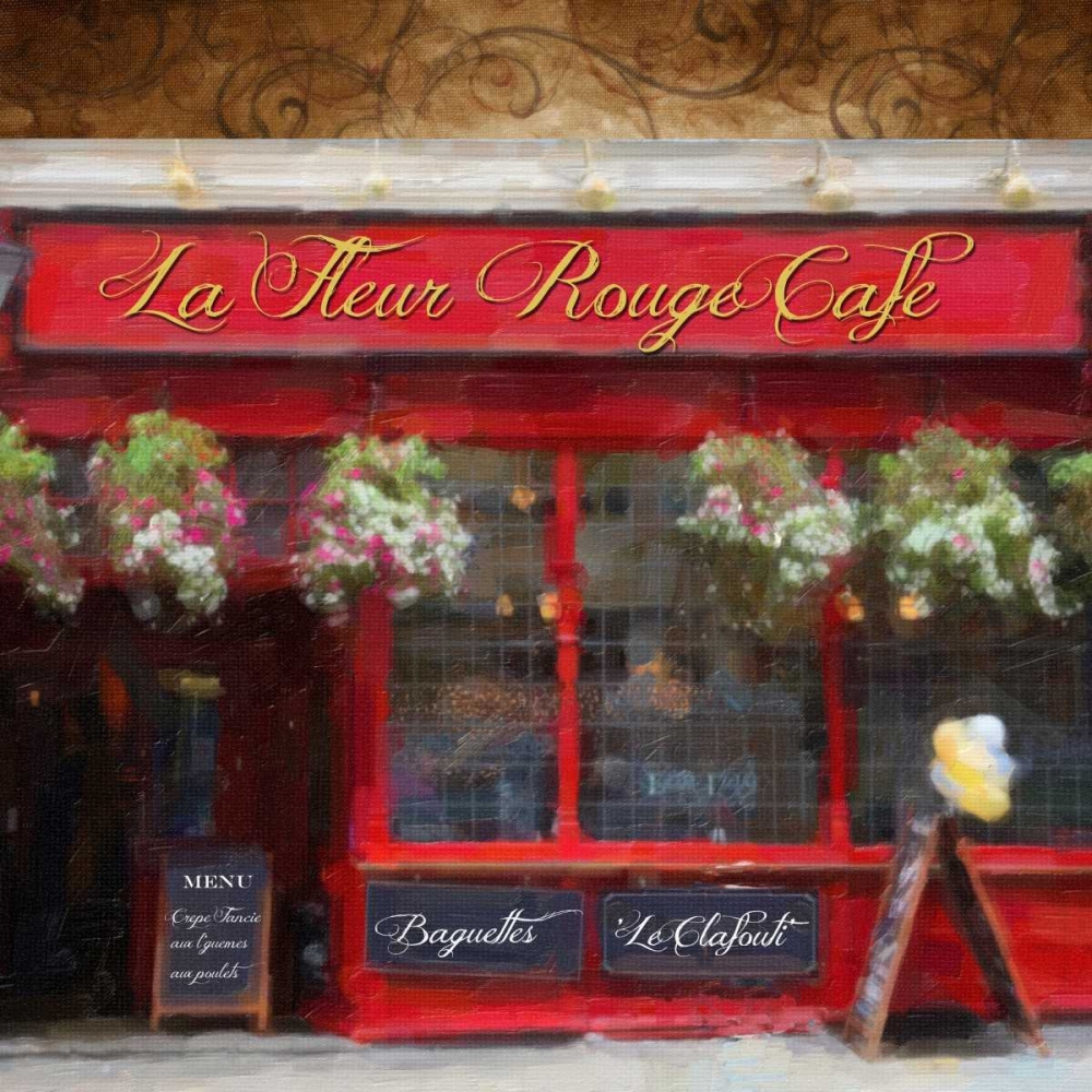 Cafe art print by Taylor Greene for $57.95 CAD