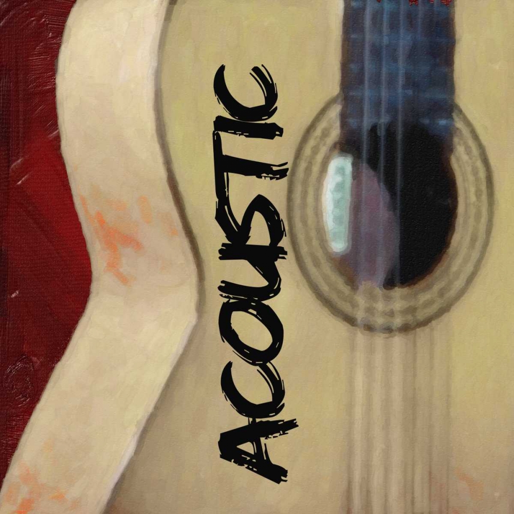 ACOUSTIC GUITAR art print by Taylor Greene for $57.95 CAD
