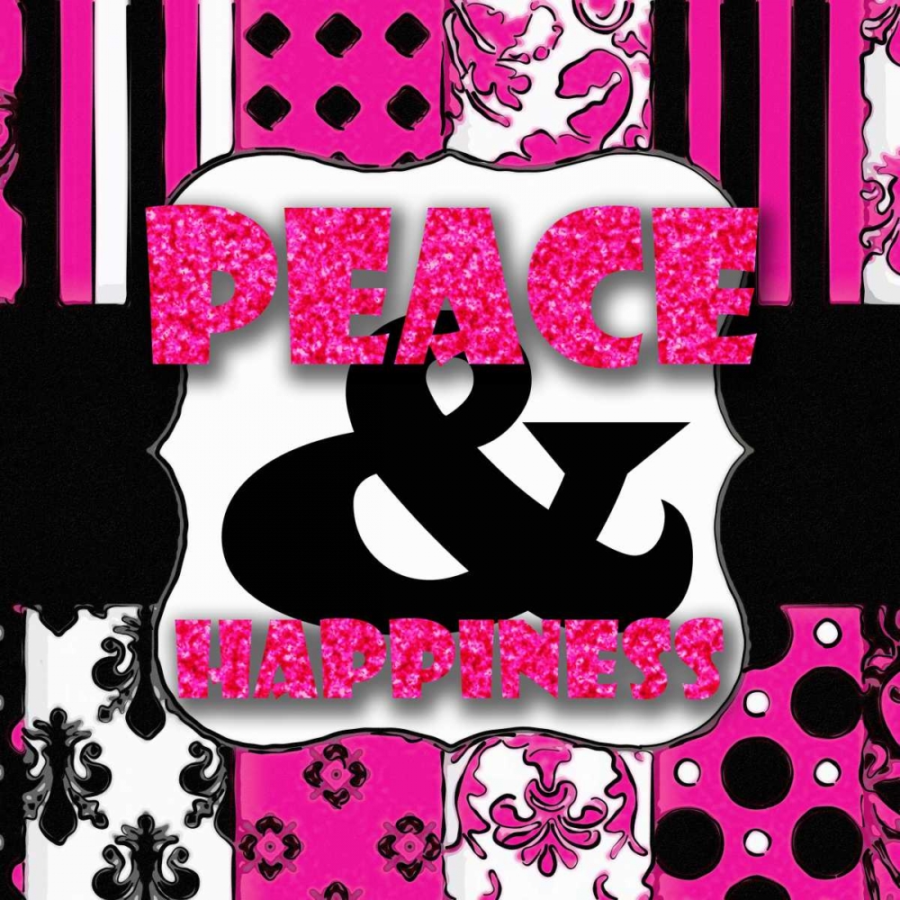 PEACE AND HAPPINESS art print by Taylor Greene for $57.95 CAD