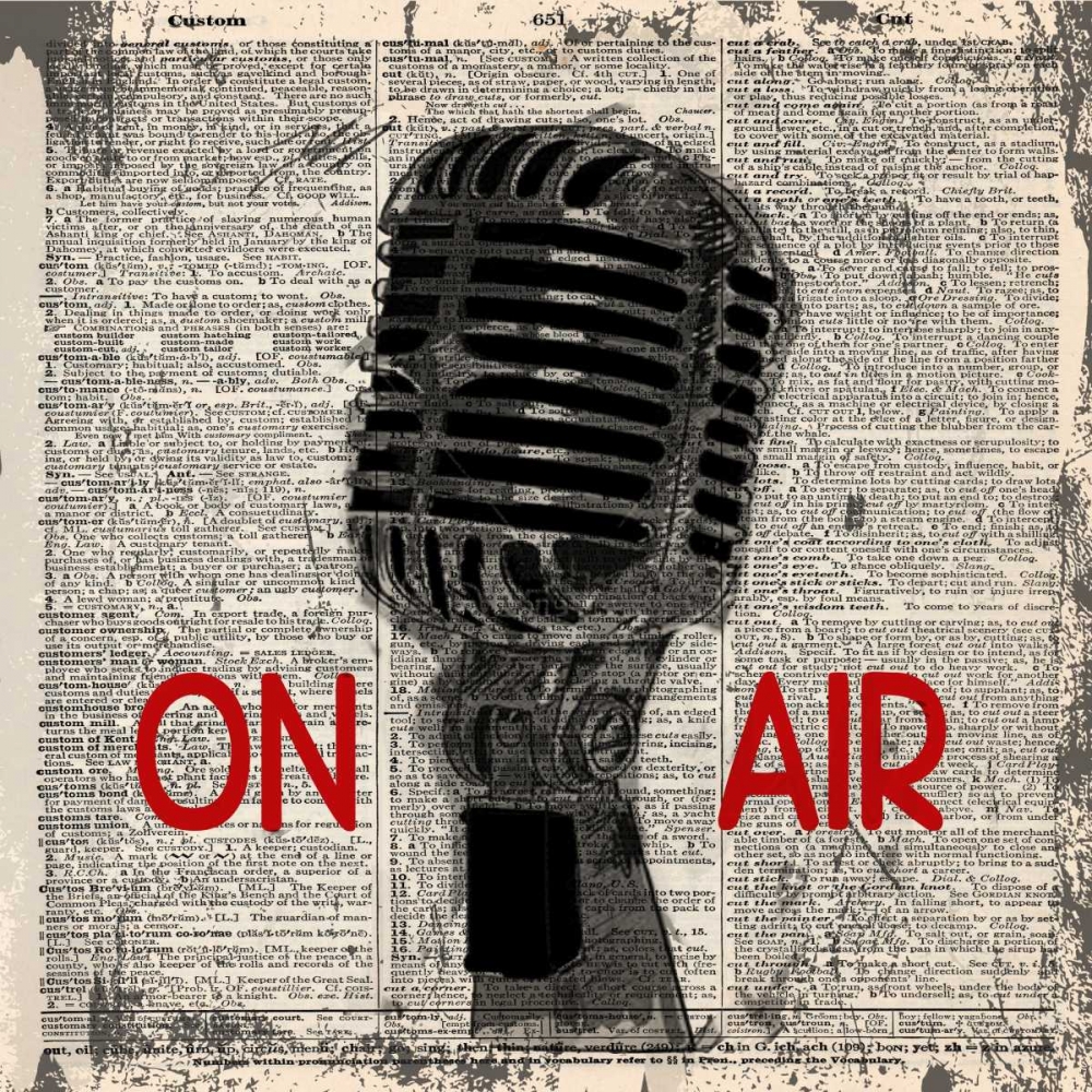 ON AIR art print by Taylor Greene for $57.95 CAD