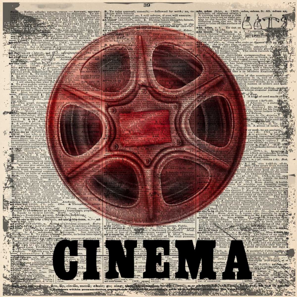 CINEMA art print by Taylor Greene for $57.95 CAD
