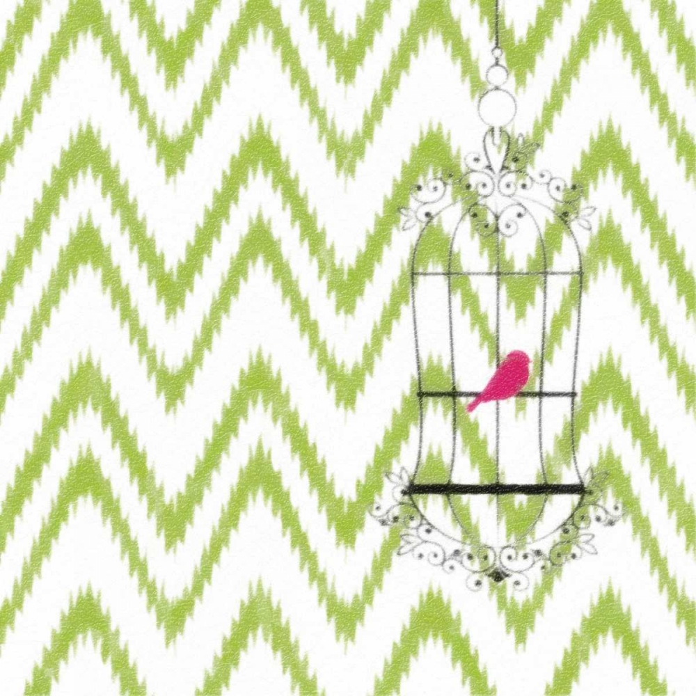 CHEVRON  BIRD art print by Taylor Greene for $57.95 CAD