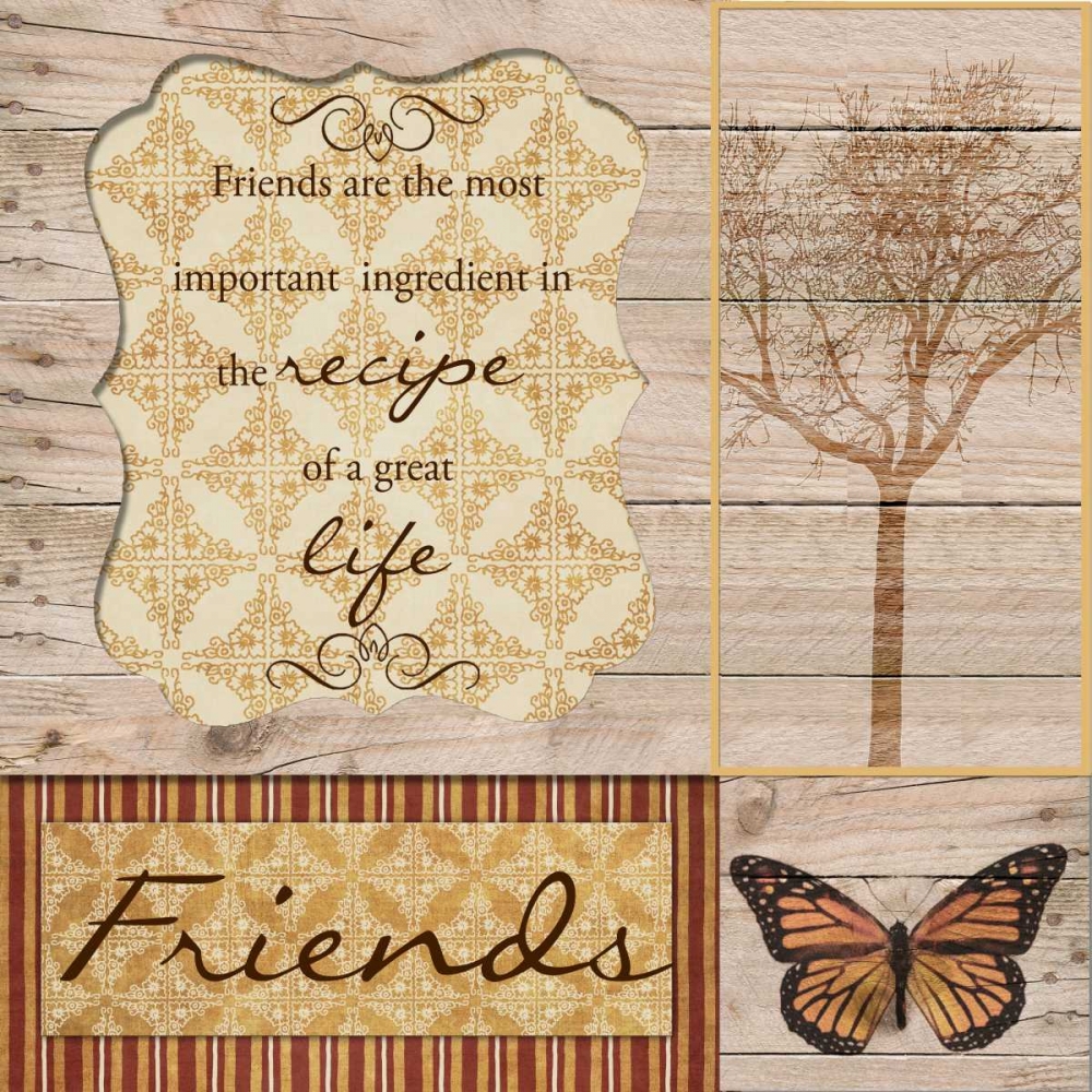FRIENDS ARE THE BEST art print by Taylor Greene for $57.95 CAD