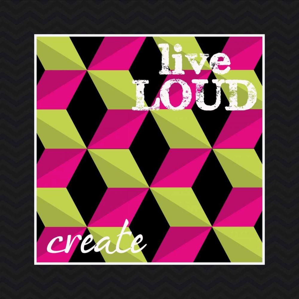 Create Cubed art print by Taylor Greene for $57.95 CAD
