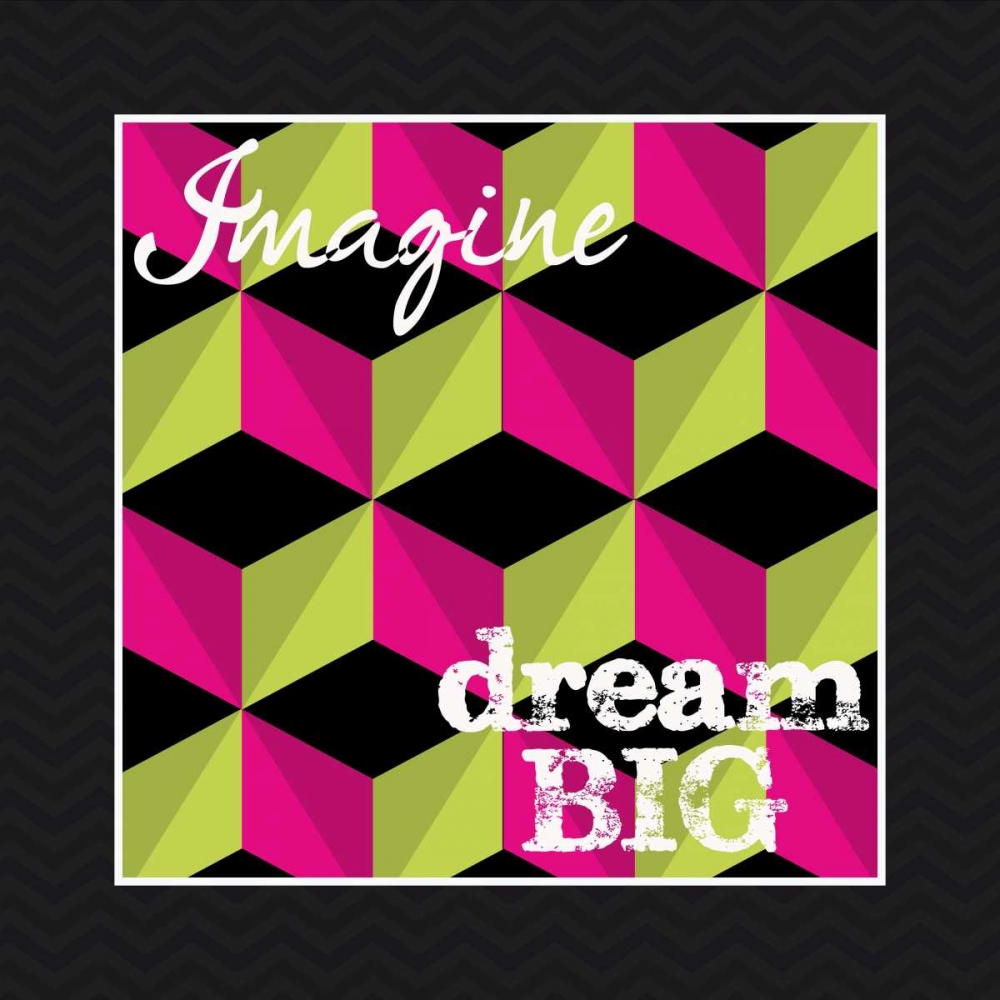 Imagine Cubed art print by Taylor Greene for $57.95 CAD