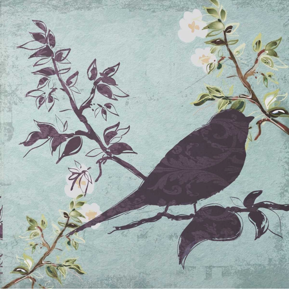 Floral Bird Triptych art print by Taylor Greene for $57.95 CAD
