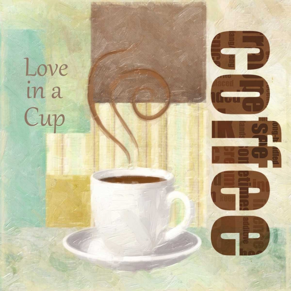 LOVE IN A CUP art print by Taylor Greene for $57.95 CAD