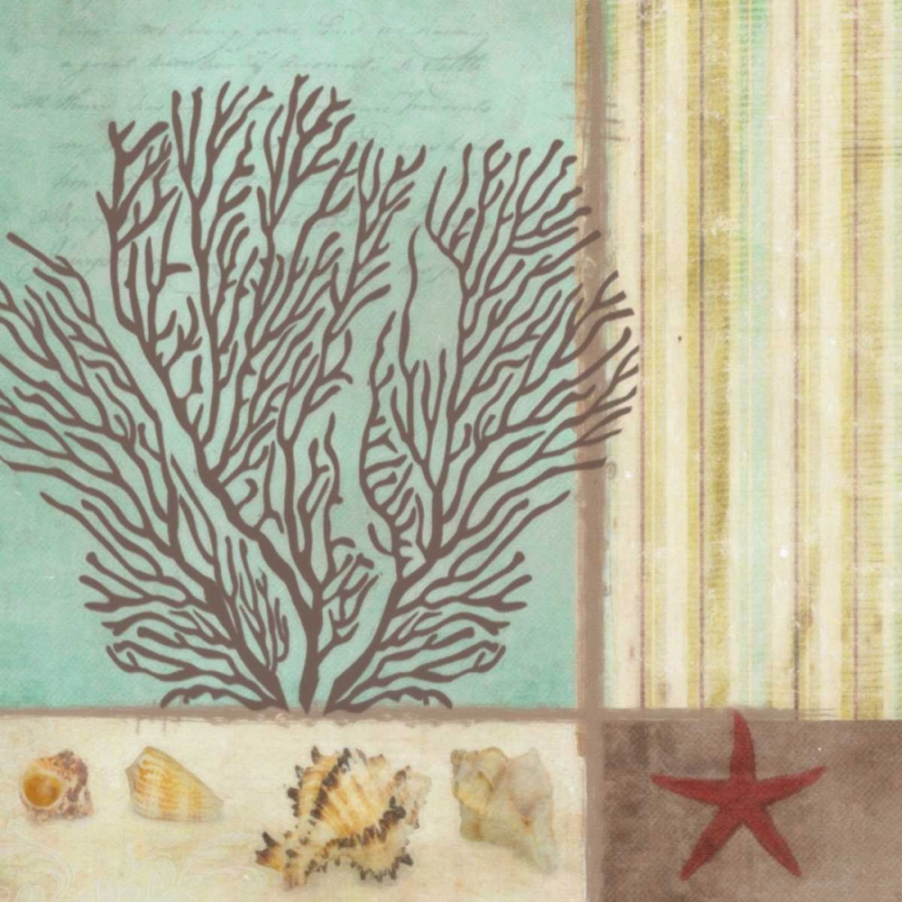 CORAL DECOUPAGE II art print by Taylor Greene for $57.95 CAD