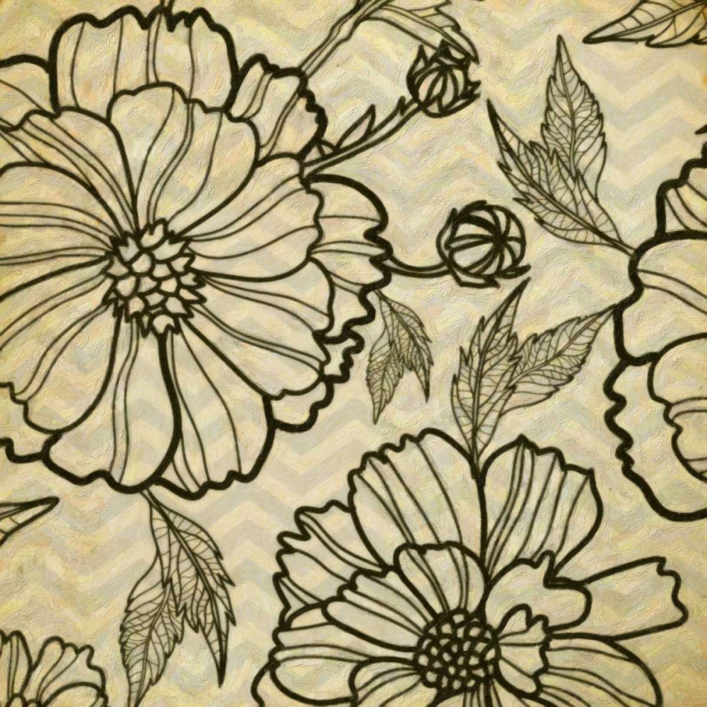 Floral Pattern I art print by Taylor Greene for $57.95 CAD