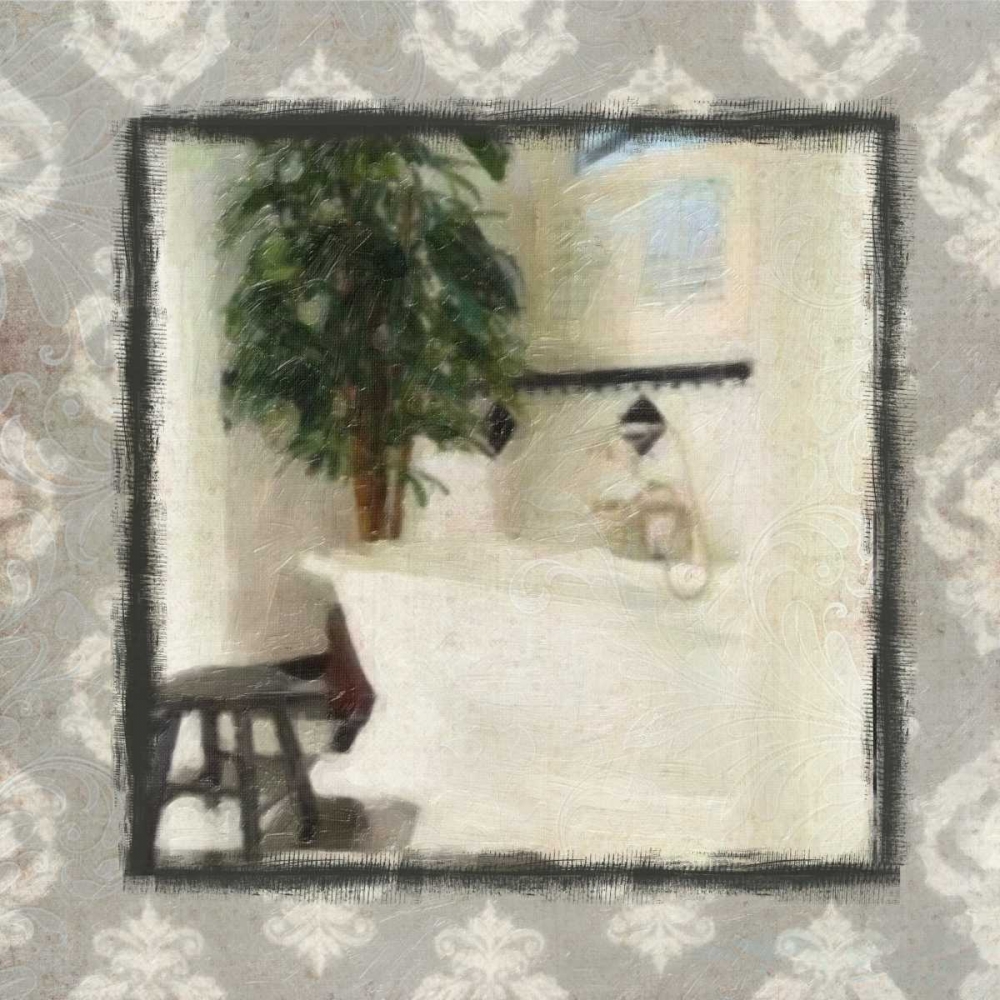 BLACK AND WHITE BATH 2 art print by Taylor Greene for $57.95 CAD