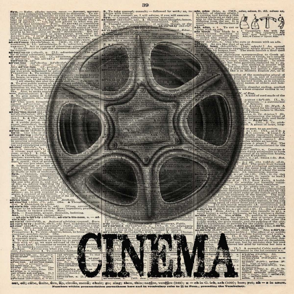 CINEMA art print by Taylor Greene for $57.95 CAD