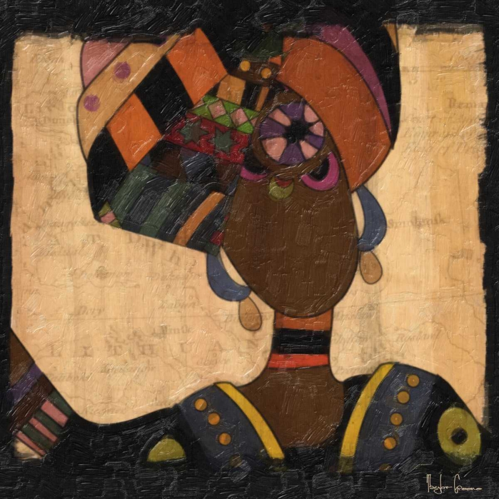 ETHNIC ELEGANCE I art print by Taylor Greene for $57.95 CAD