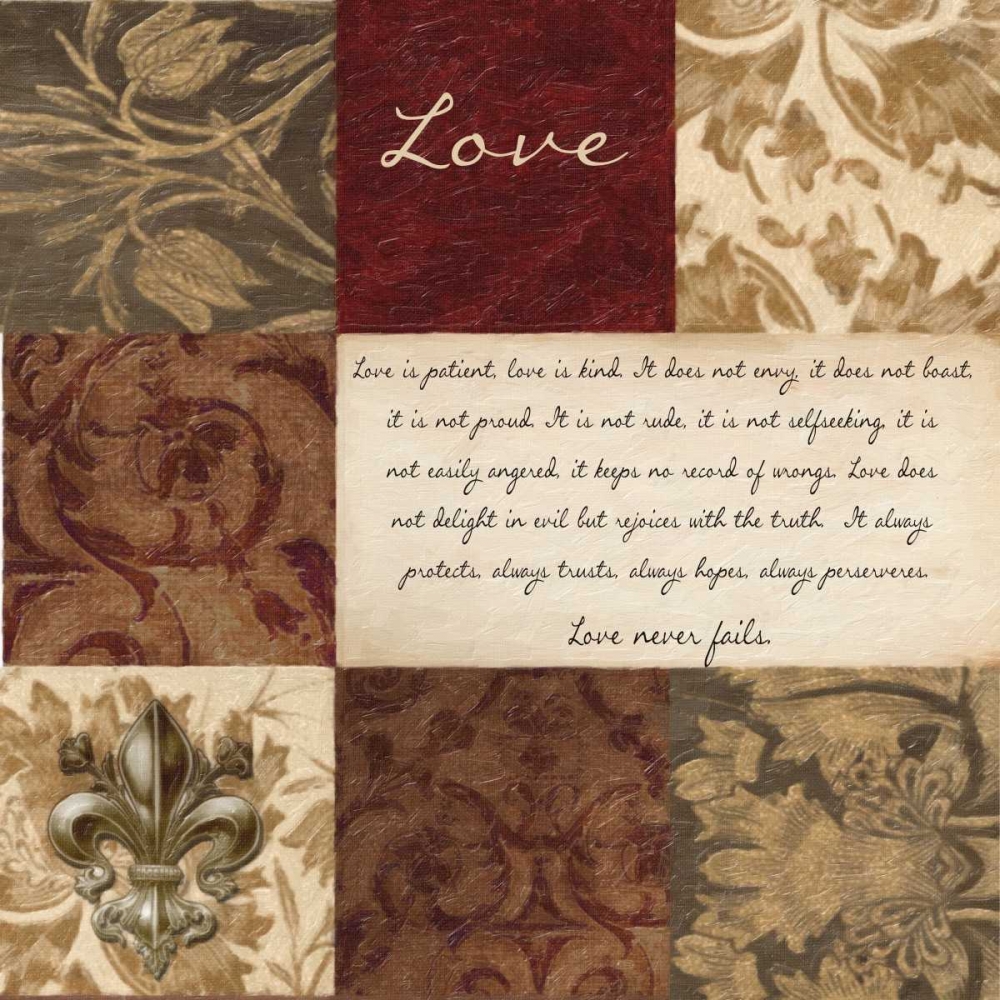 LOVE IS PATIENT art print by Taylor Greene for $57.95 CAD