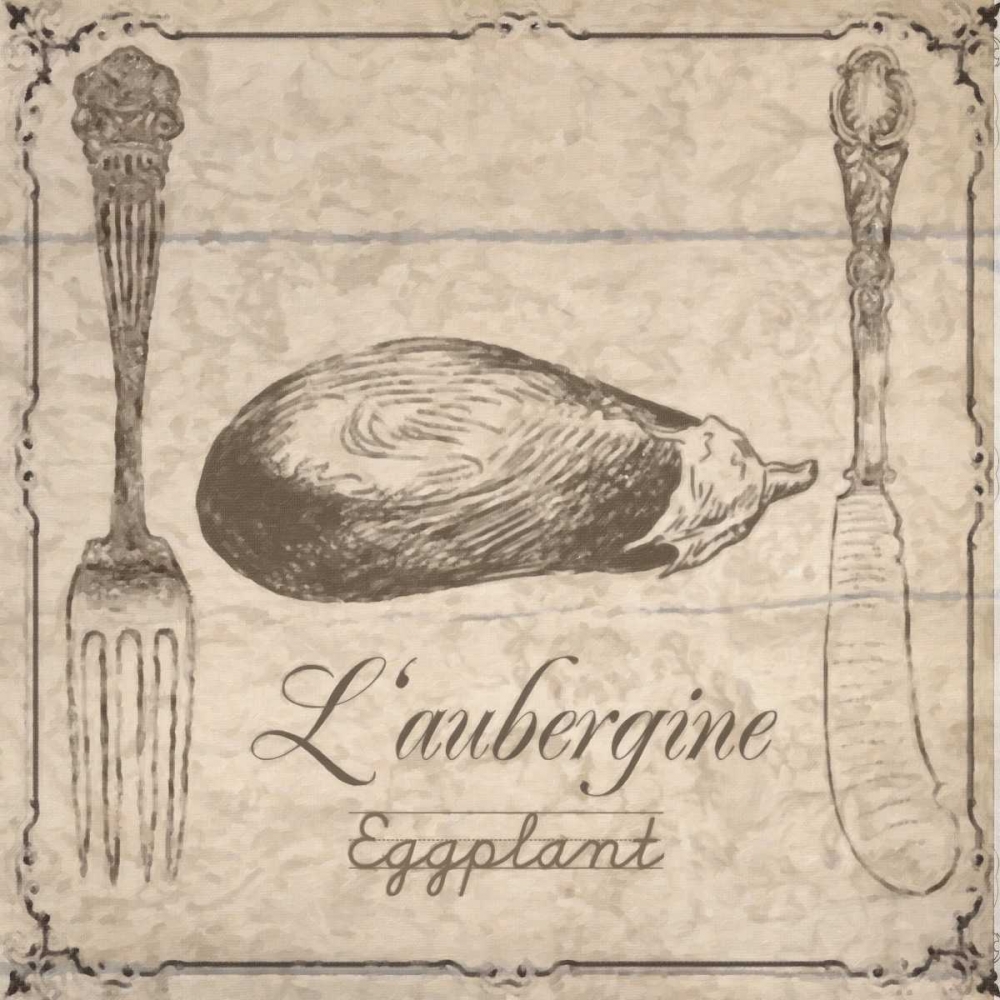 VINTAGE EGGPLANT art print by Taylor Greene for $57.95 CAD