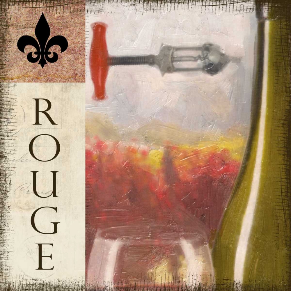 ROUGE VINEYARD art print by Taylor Greene for $57.95 CAD