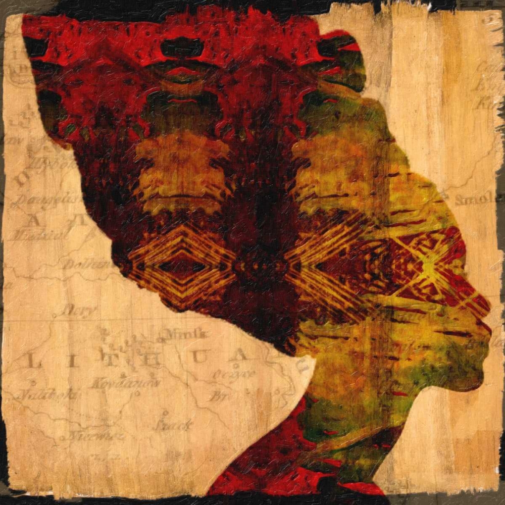Nubian Queen I art print by Taylor Greene for $57.95 CAD