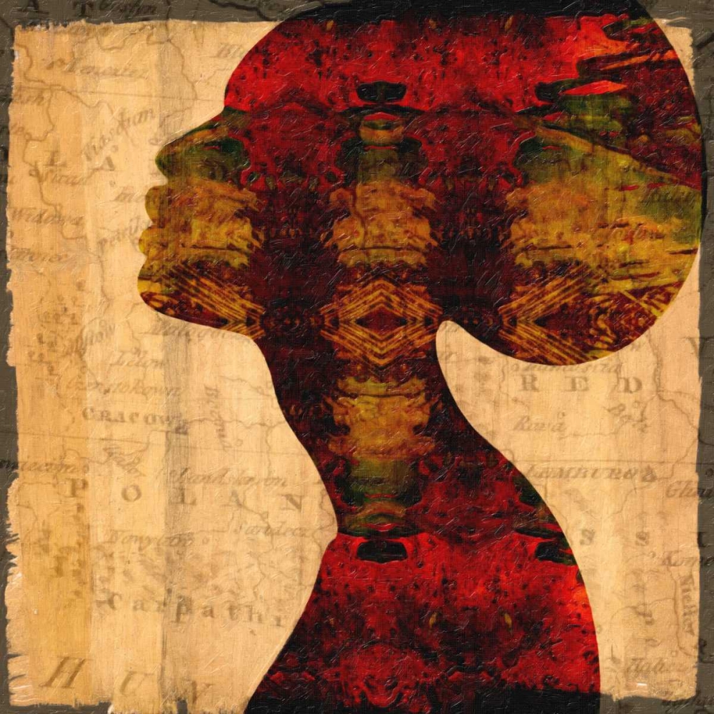 Nubian Queen II art print by Taylor Greene for $57.95 CAD