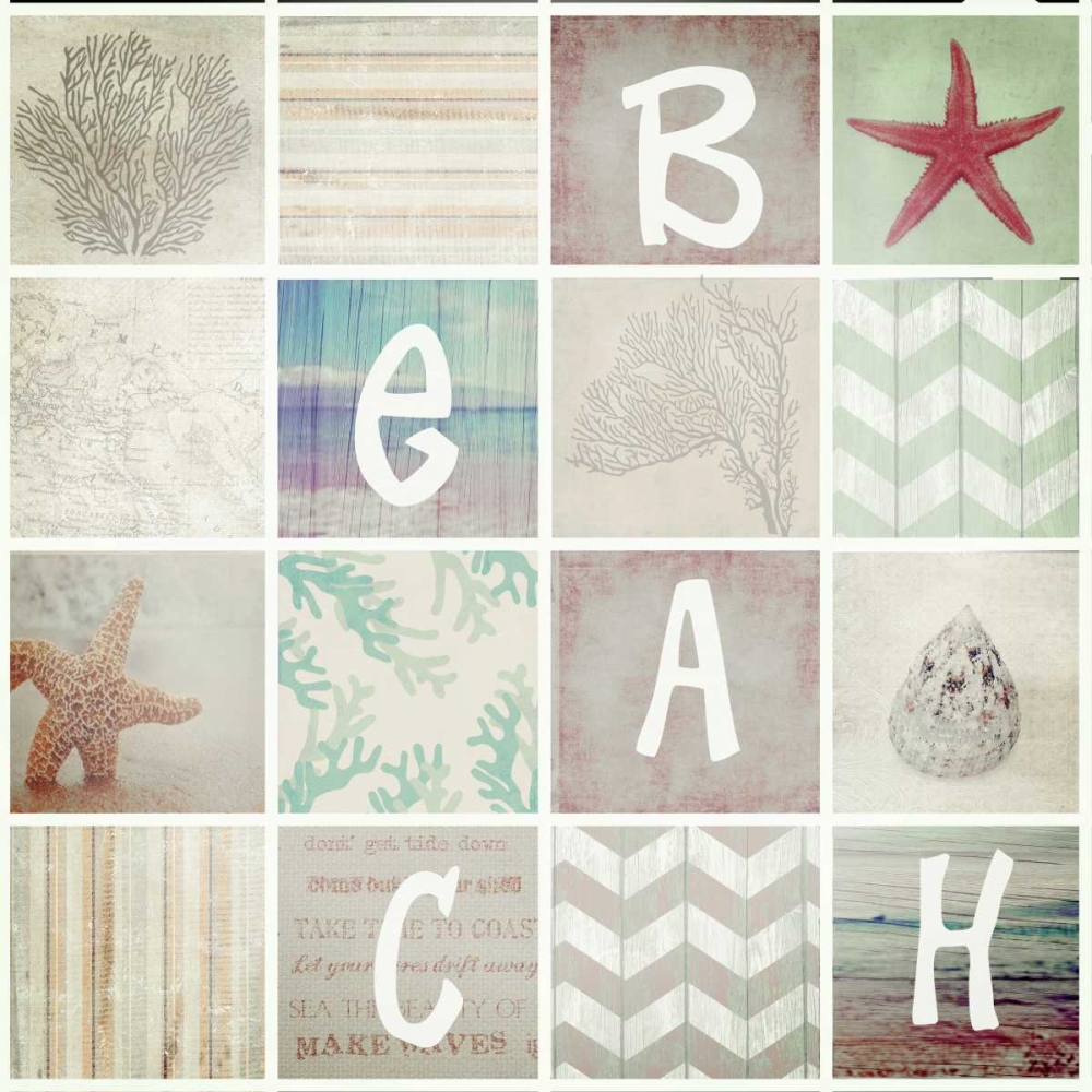 Neutral Beach art print by Taylor Greene for $57.95 CAD