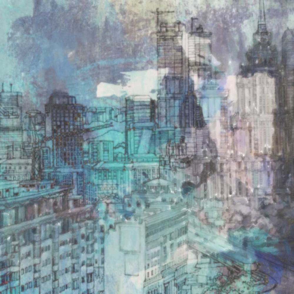 City Madness II art print by Taylor Greene for $57.95 CAD