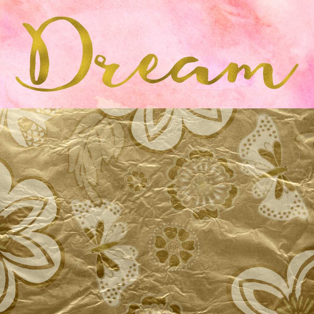 Dream Golden Flowers art print by Taylor Greene for $57.95 CAD
