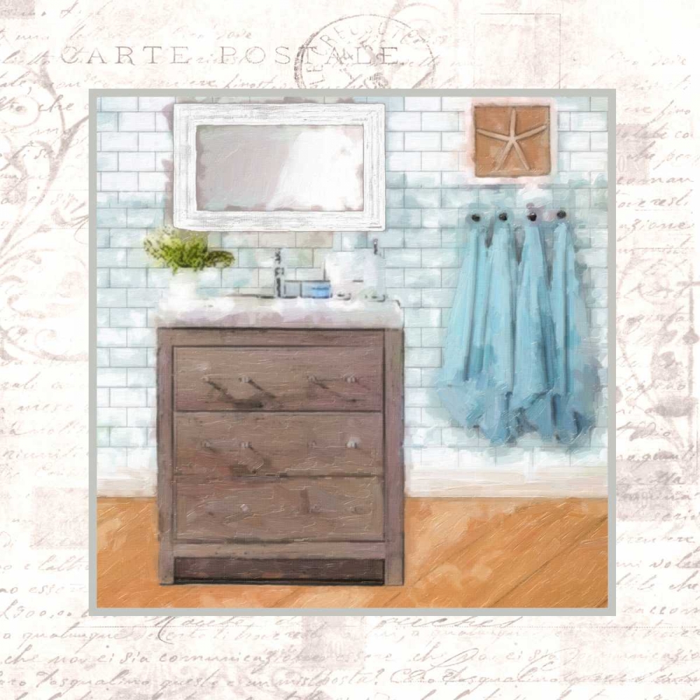 Modern Bath I art print by Taylor Greene for $57.95 CAD