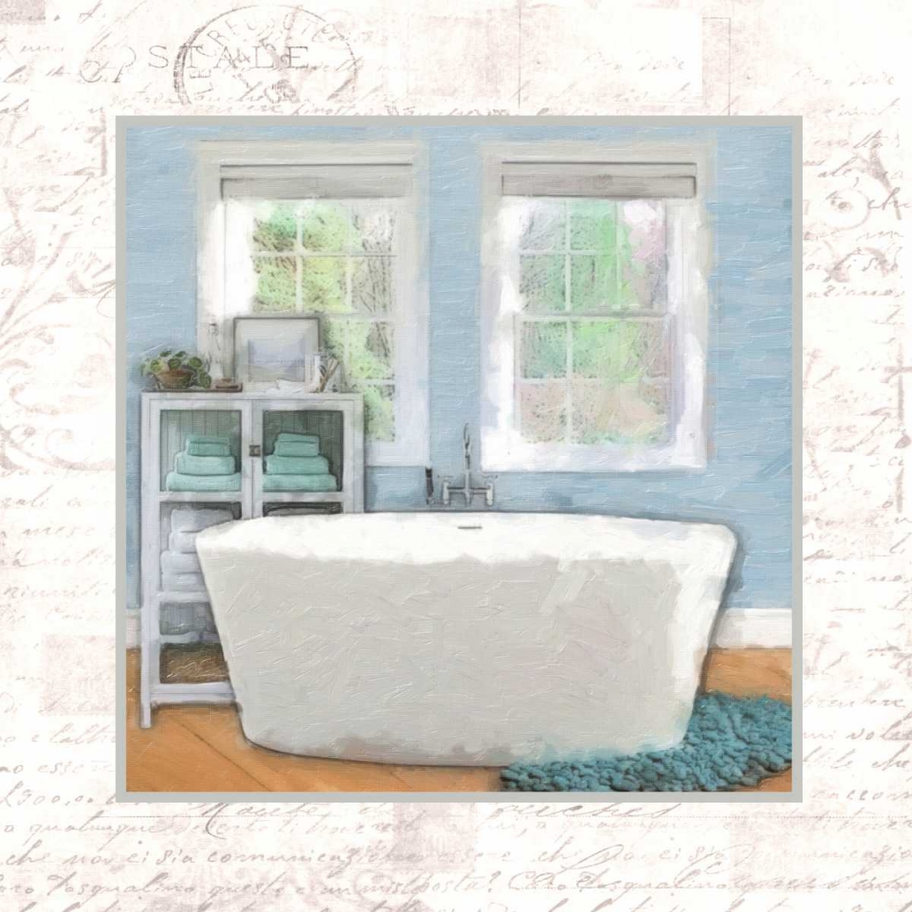 Modern Bath II art print by Taylor Greene for $57.95 CAD