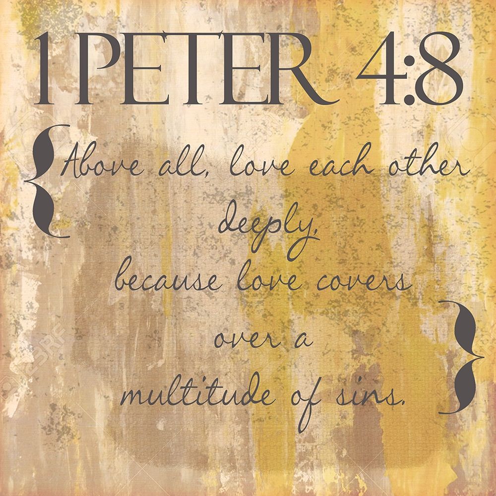 1 Peter 4-8 art print by Taylor Greene for $57.95 CAD