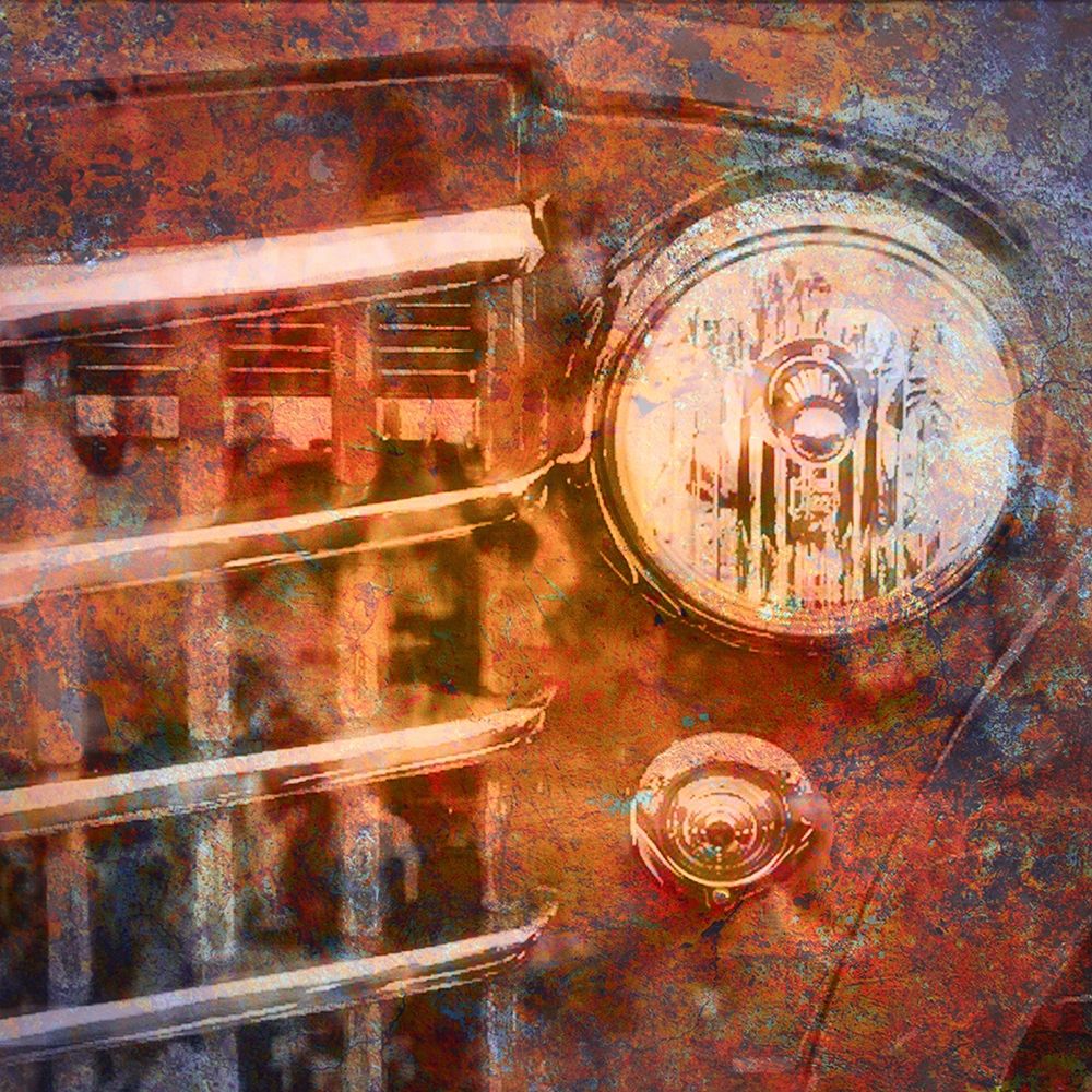 Rusted Car 2 art print by Taylor Greene for $57.95 CAD