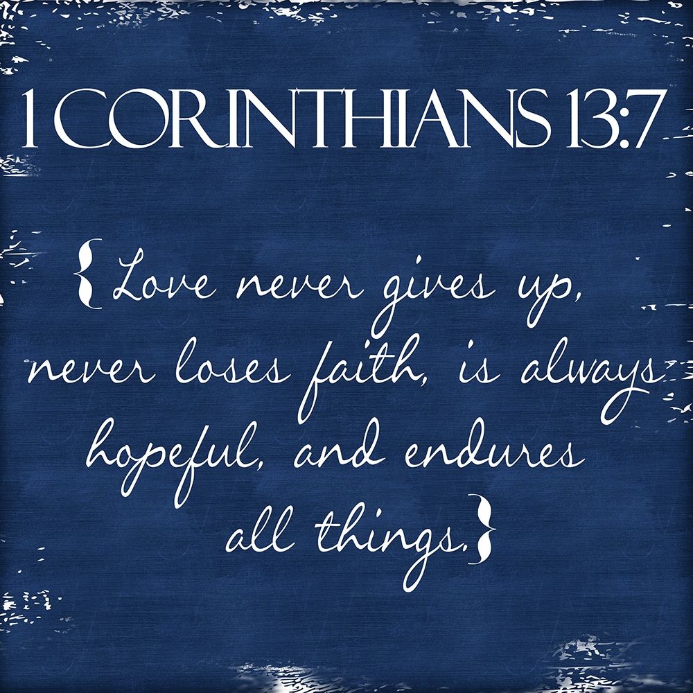 Corinthians Blue art print by Taylor Greene for $57.95 CAD