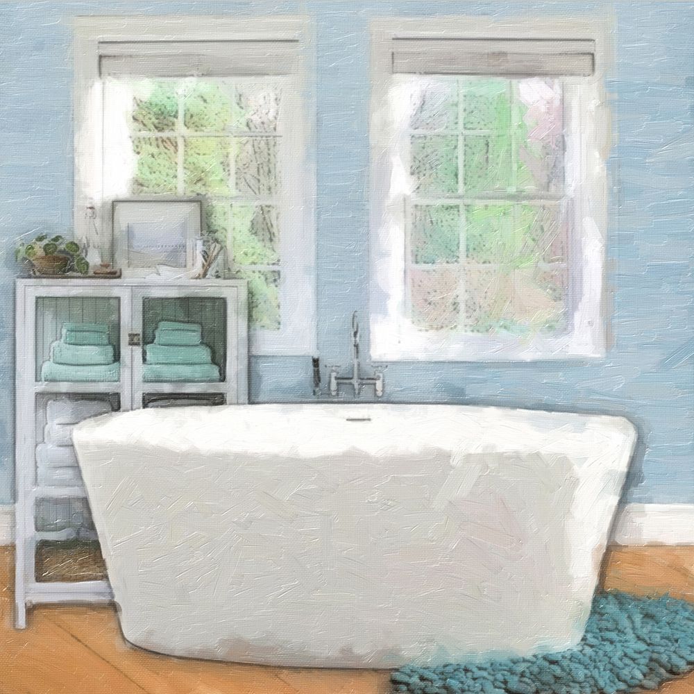 Modern Bath 3 art print by Taylor Greene for $57.95 CAD