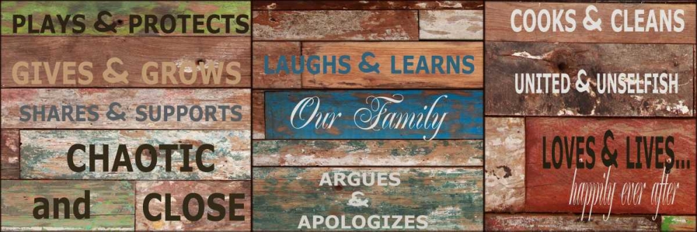 Rustic Rules B art print by Taylor Greene for $57.95 CAD