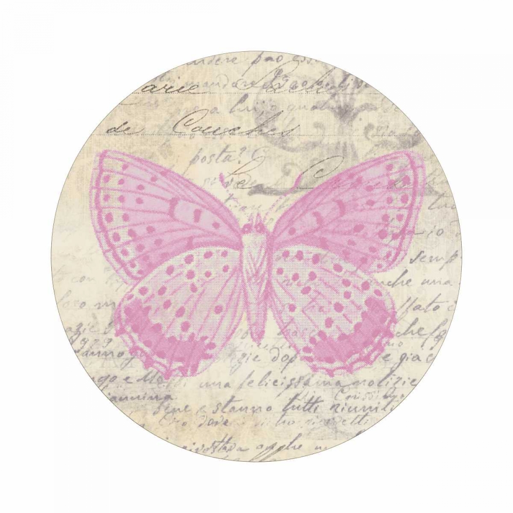 Love Butterfly Disc art print by Taylor Greene for $57.95 CAD